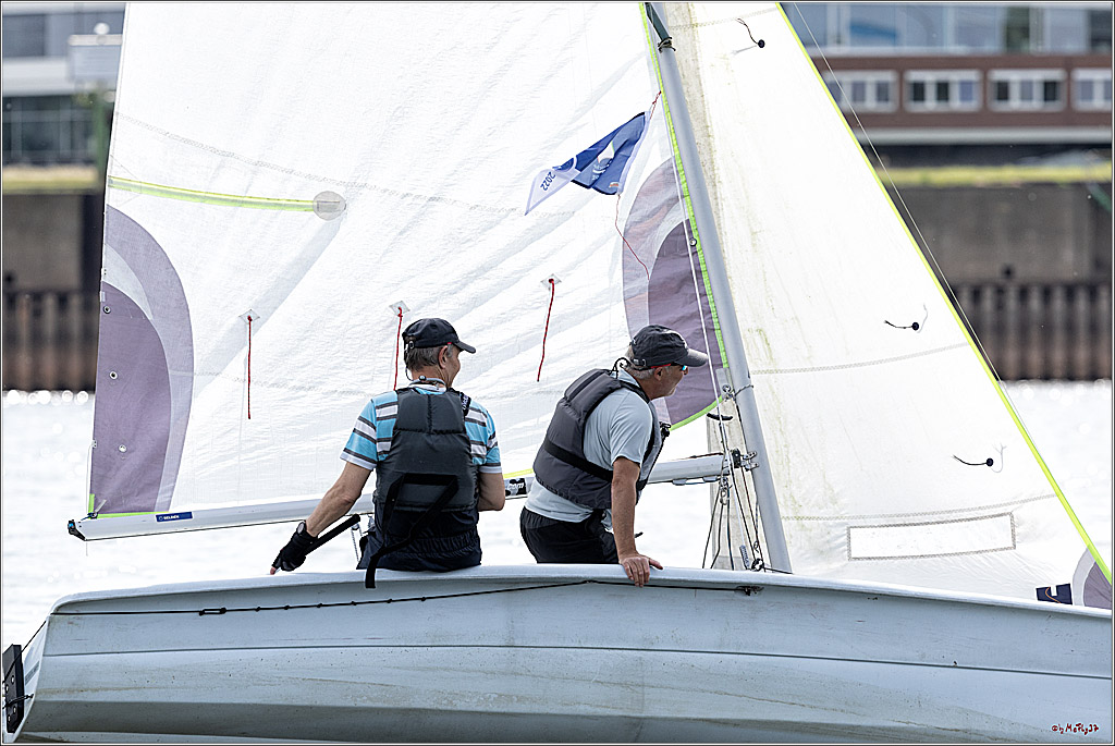 100 Jahre Rheinwoche 2022 - 2. Wettfahrt  Hitdorf - Duesseldorf, 03.06.2022,